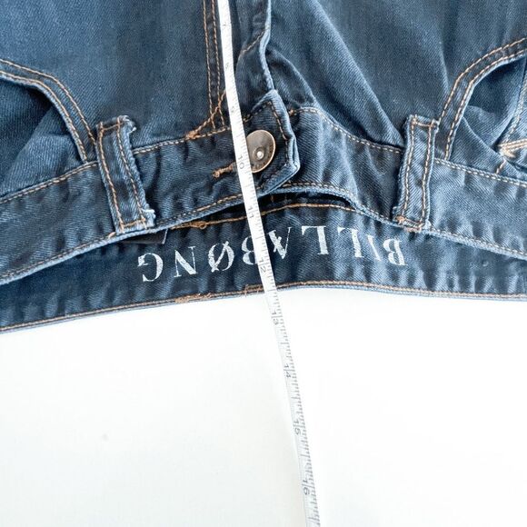 Billabong Mens Denim Jeans Rexford Regular Straight Leg Fit Blue Wash Size 36 - Picture 8 of 9